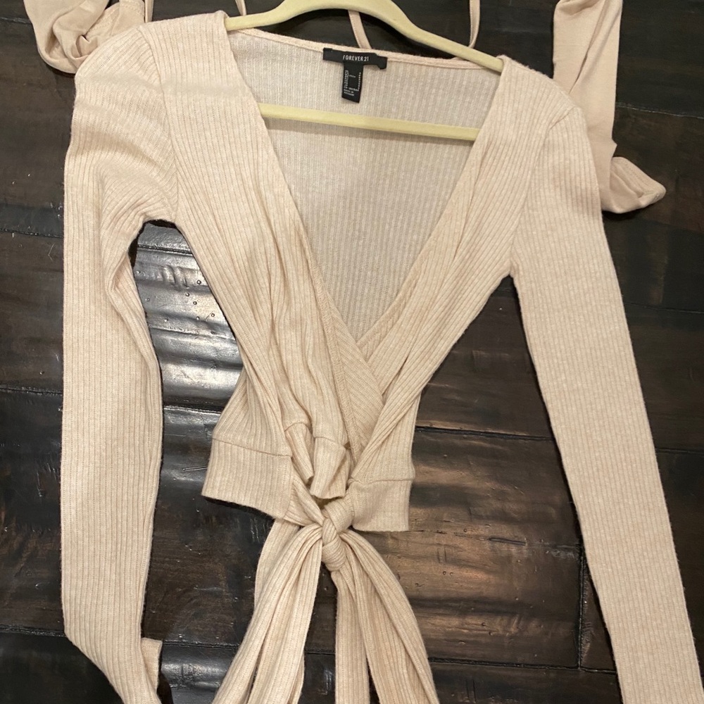Forever 21 Wrap Around Sweater